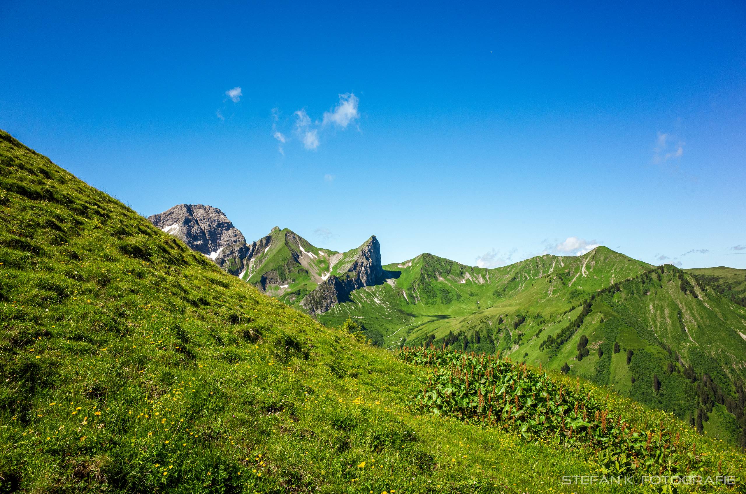 Zitterklapfen, Gräshörner und Annalper Stecken
